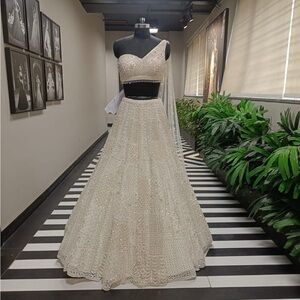 White Lehenga Bridal
